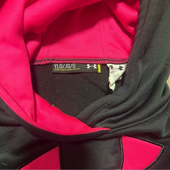 Under Armour Girls Long Sleeve Tops Bundle Of 2 Size YLG - Picture 3 of 4